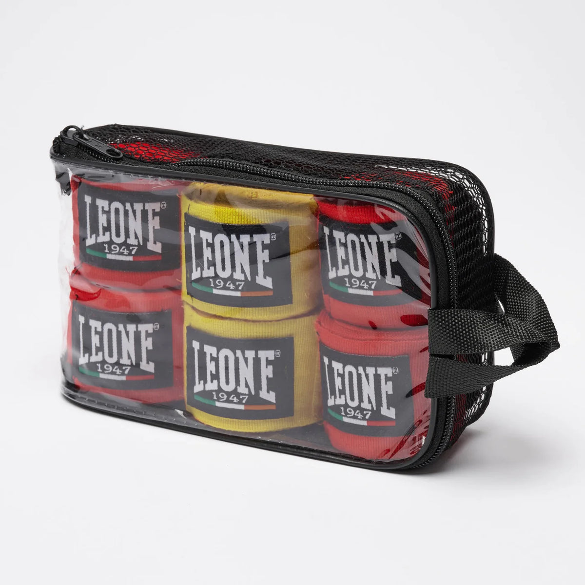 Boxbandagen – 3er-Set (Rot, Schwarz & Gelb)