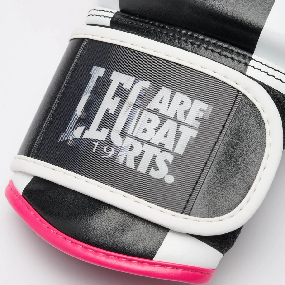 Combat Sports Boxing Gloves – Black, White & Pink