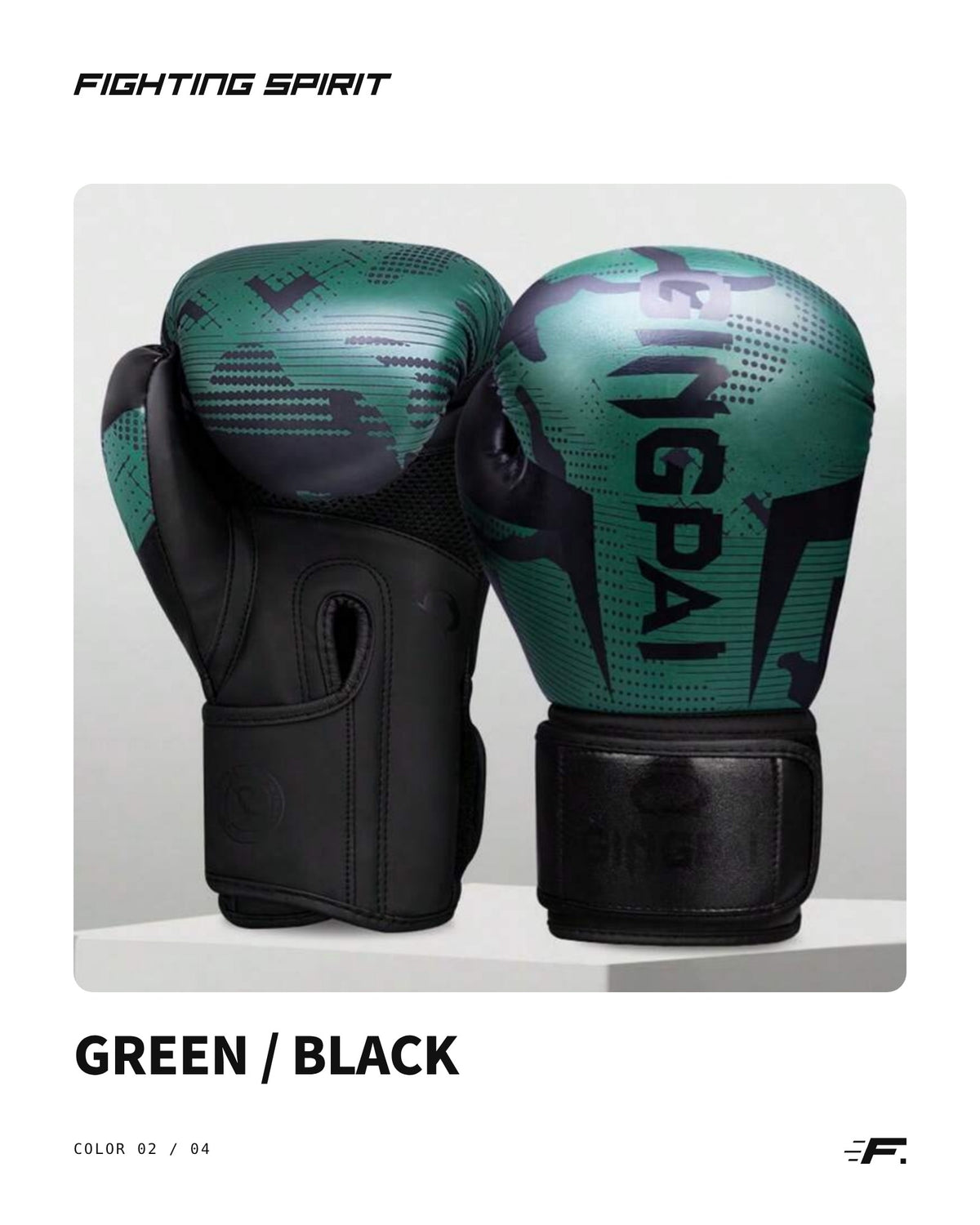 Fighting Spirit Camo Boxhandschuhe – 4 Farben
