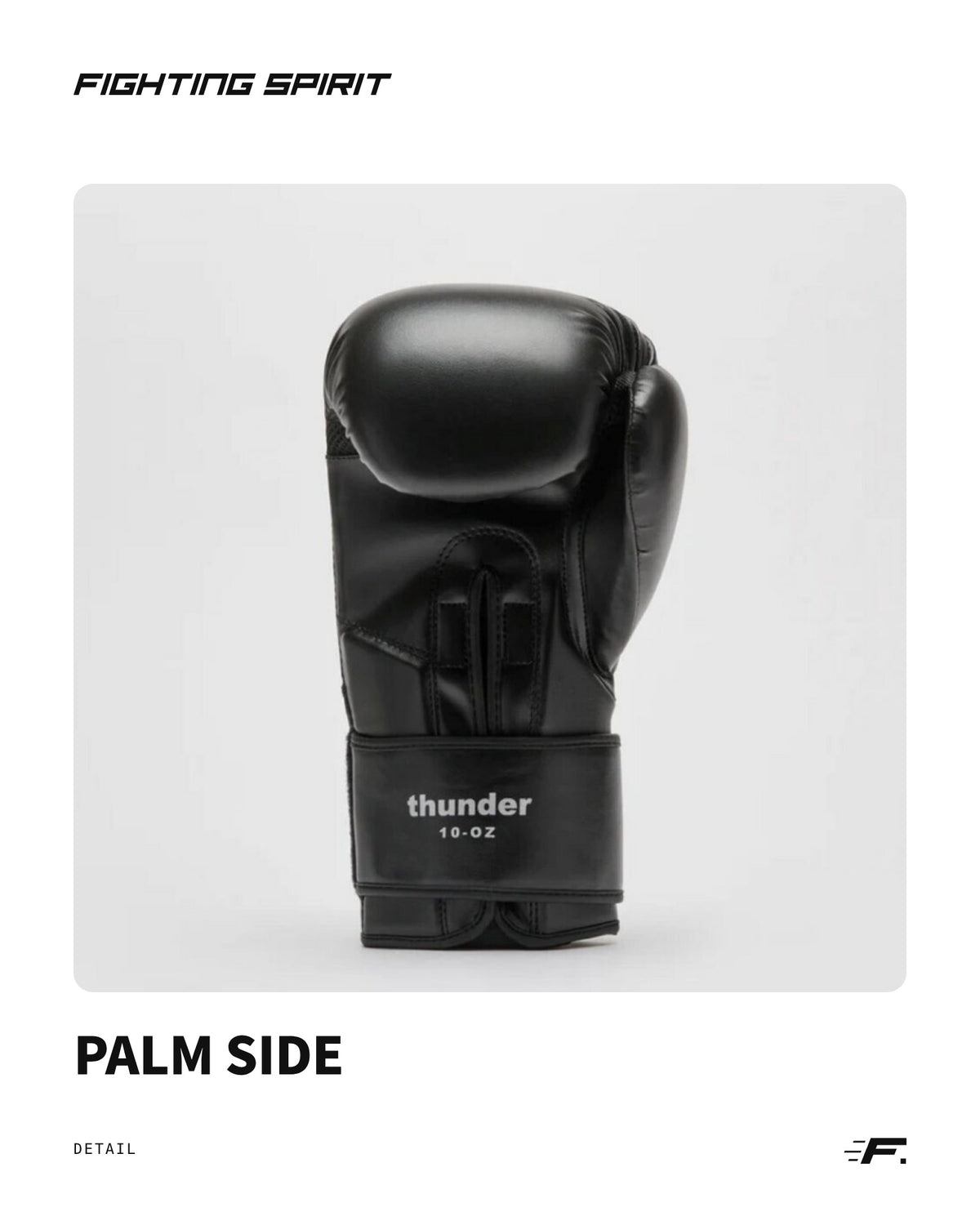 Leone 1947 Thunder Boxhandschuhe — Schwarz