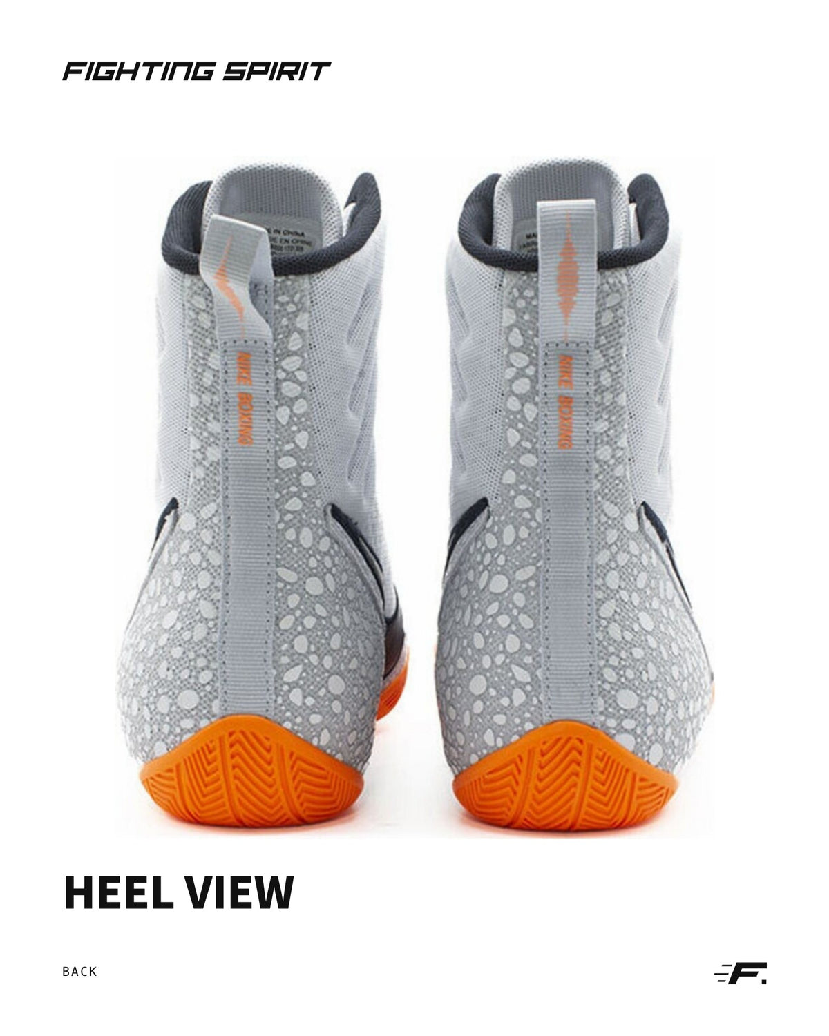 Nike Machomai 3 SE - Boxing Shoes – Grey / Orange
