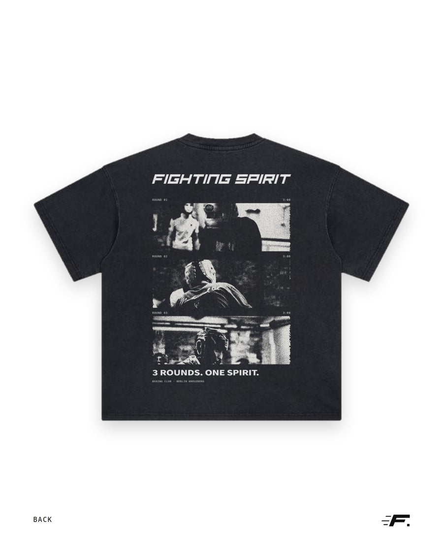 Fighting Spirit — 3 Runden. One Spirit T-Shirt
