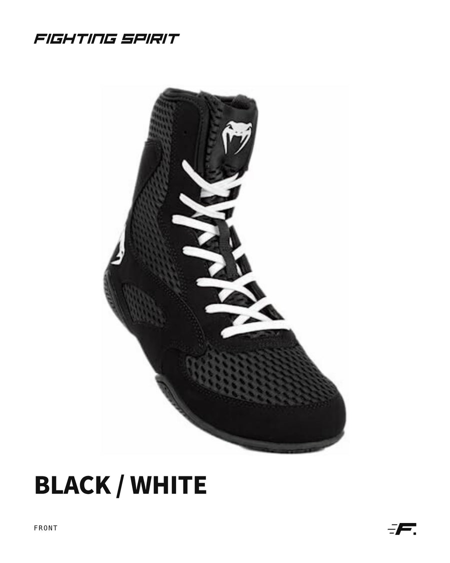 Venum Boxschuhe – Schwarz / Weiß