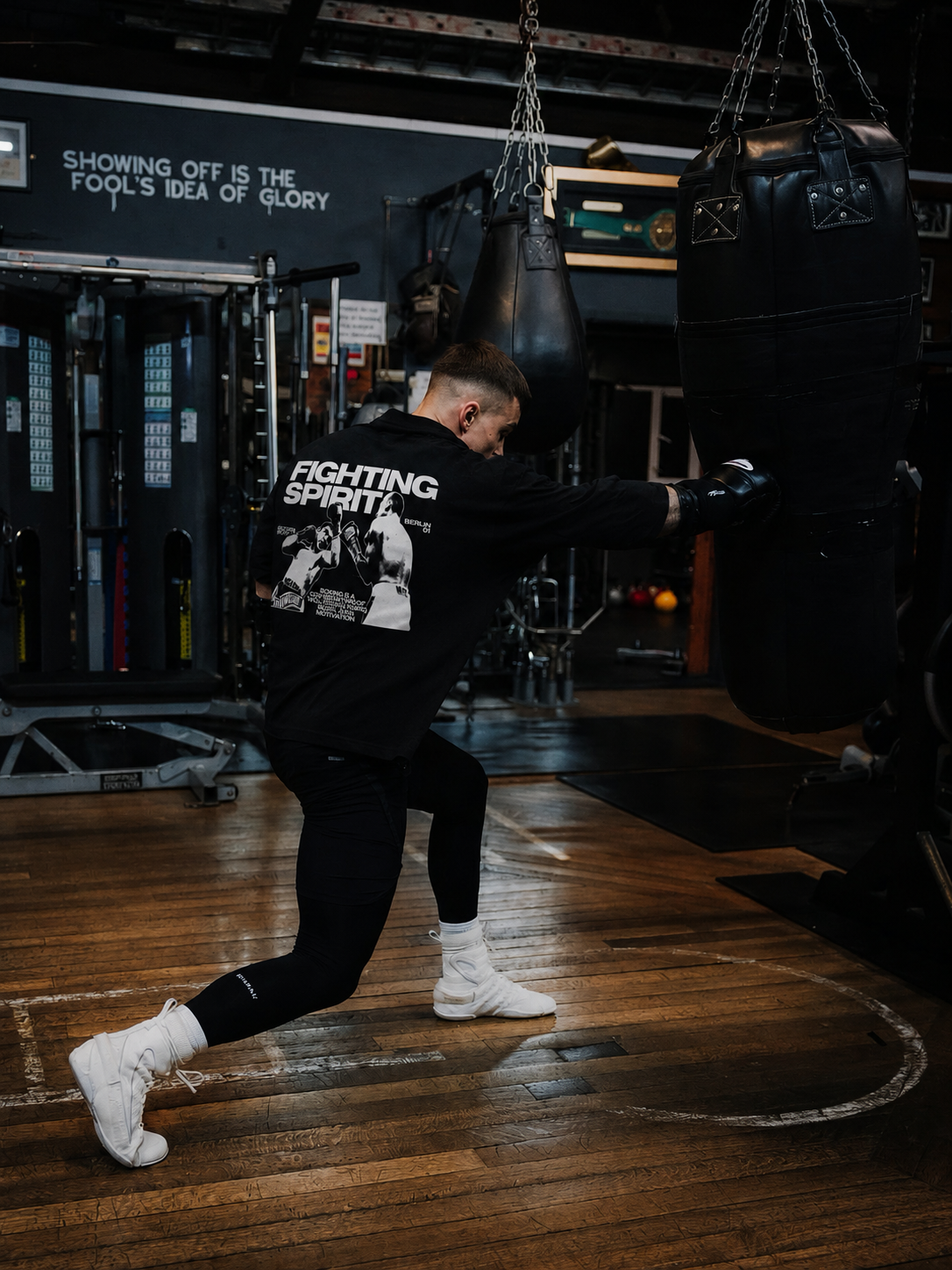 FIGHTING SPIRIT — Boxing Oversized T-Shirt | Berlin 01