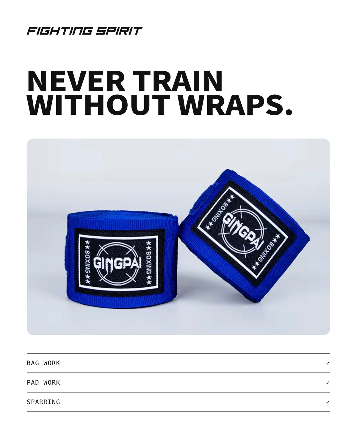 Fighting Spirit Boxbandagen – 5 Farben