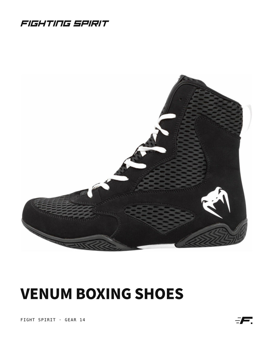 Venum Boxschuhe – Schwarz / Weiß