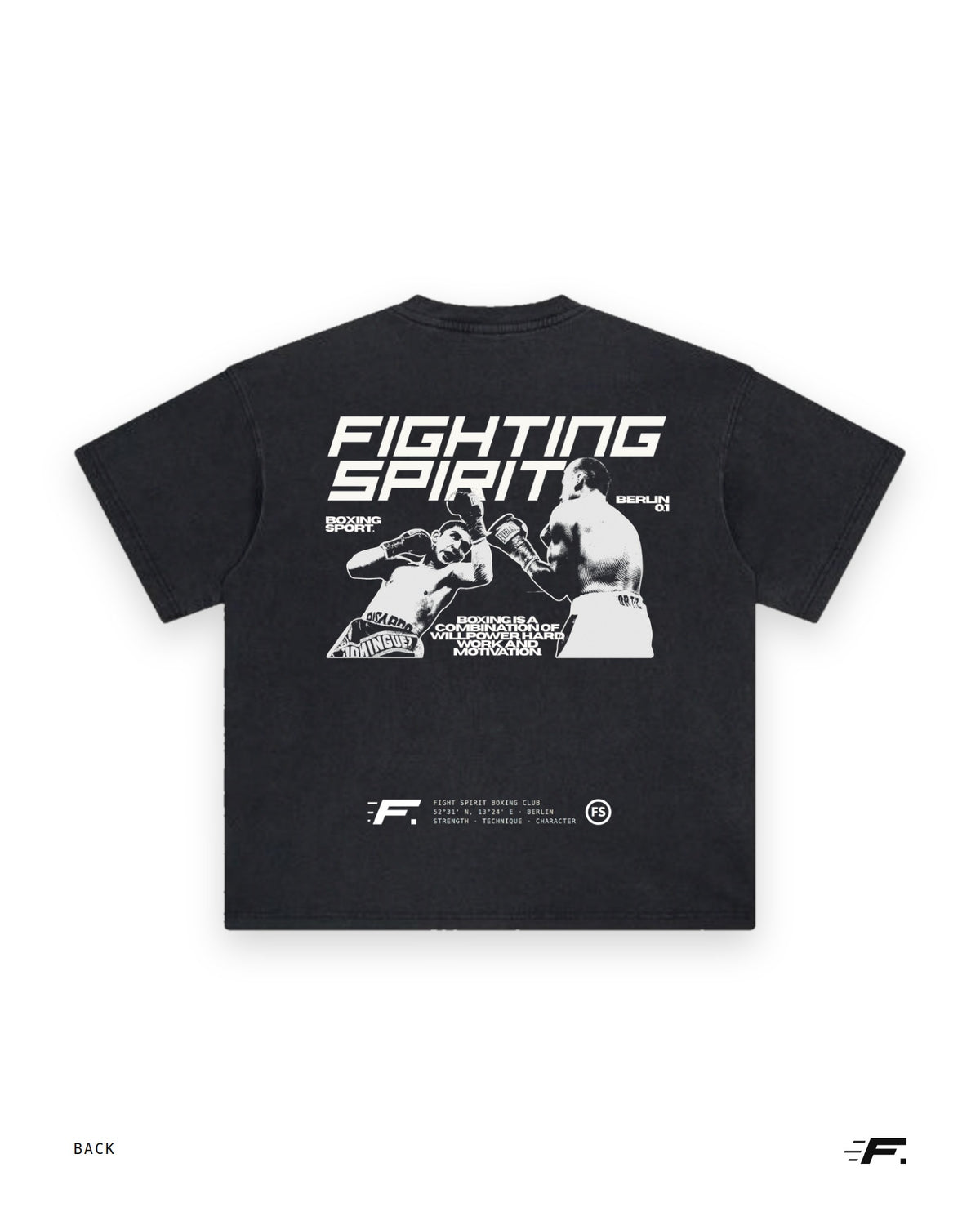 Fighting Spirit — Berlin 0.1 Tee