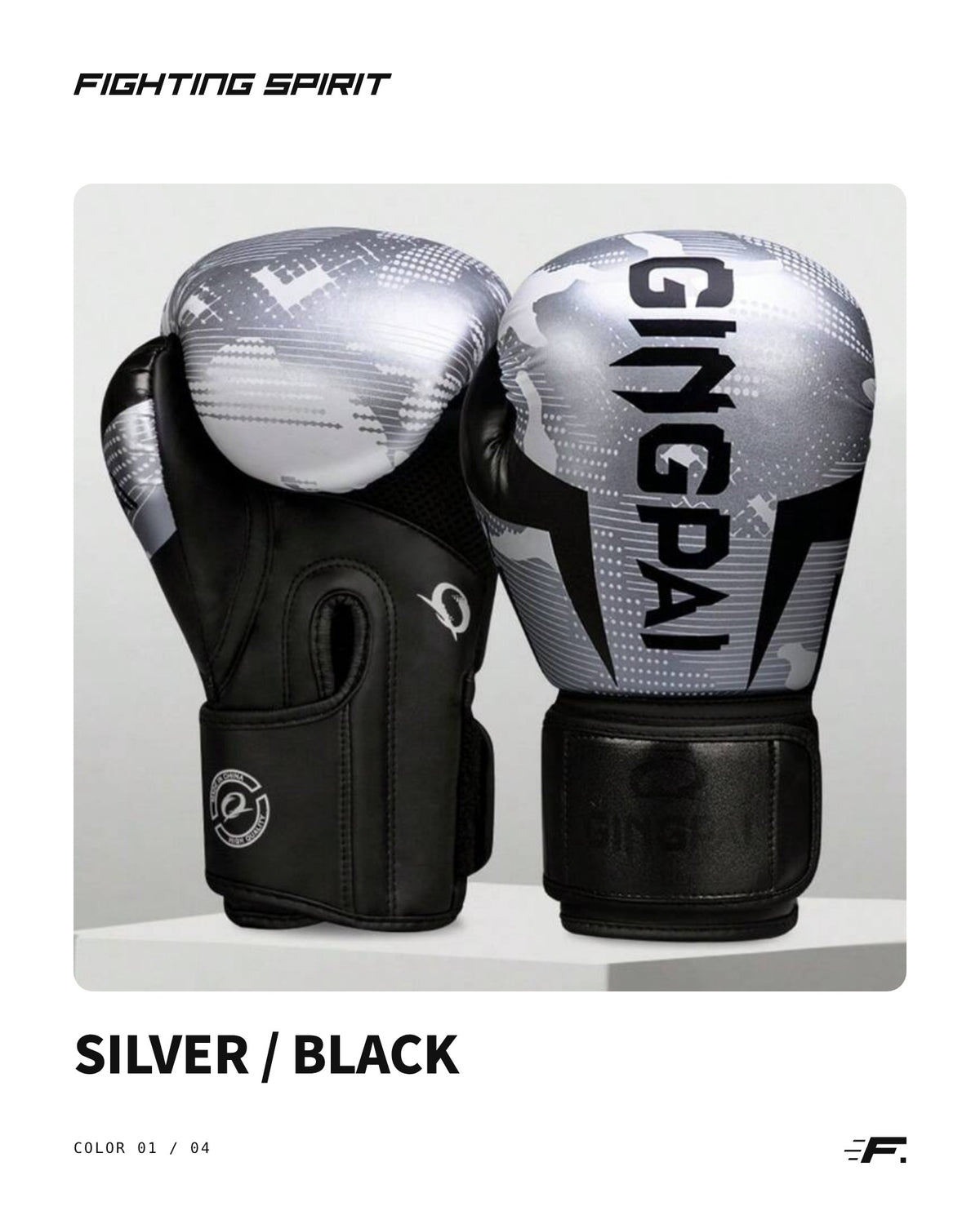 Fighting Spirit Camo Boxhandschuhe – 4 Farben