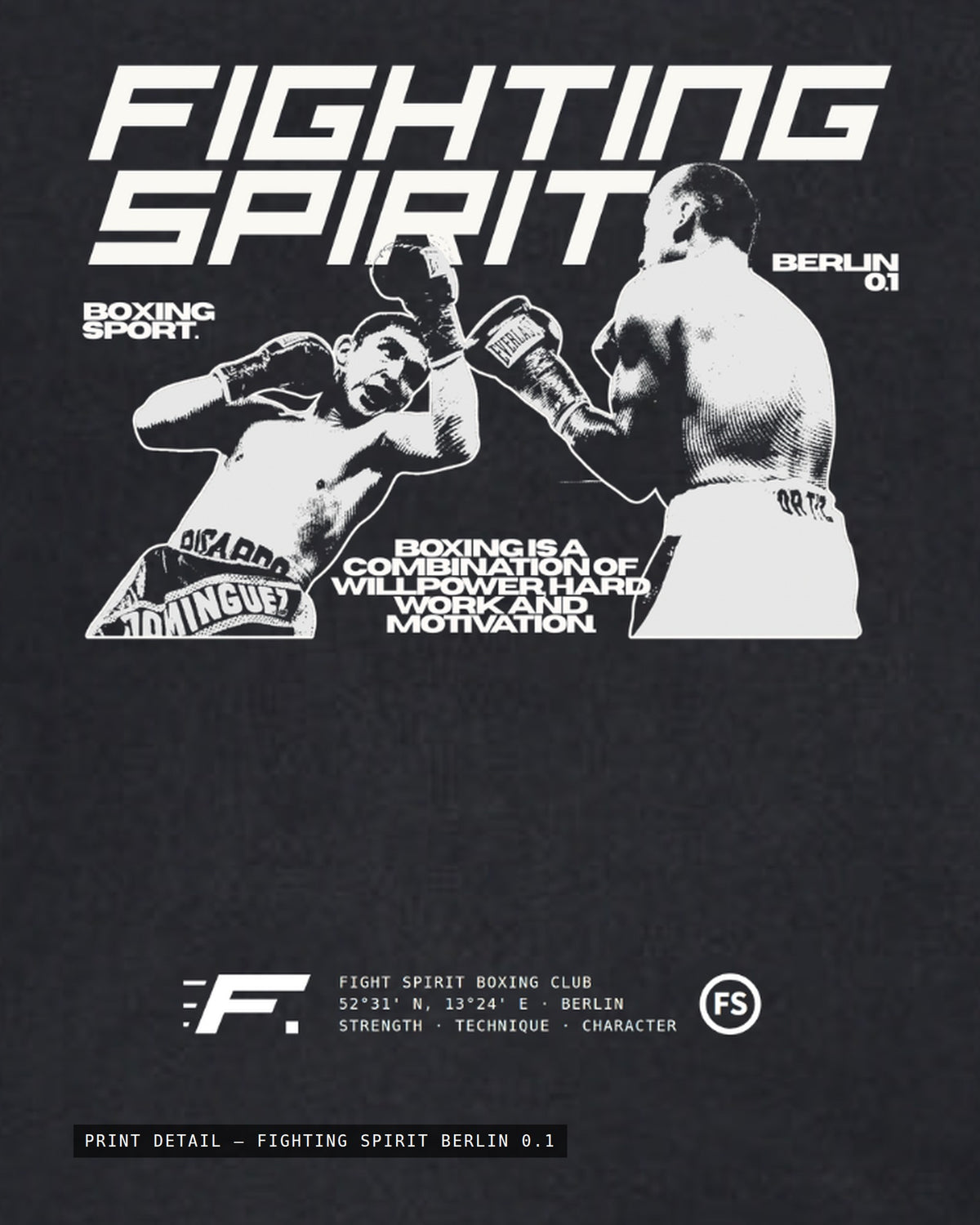 Fighting Spirit — Berlin 0.1 Tee