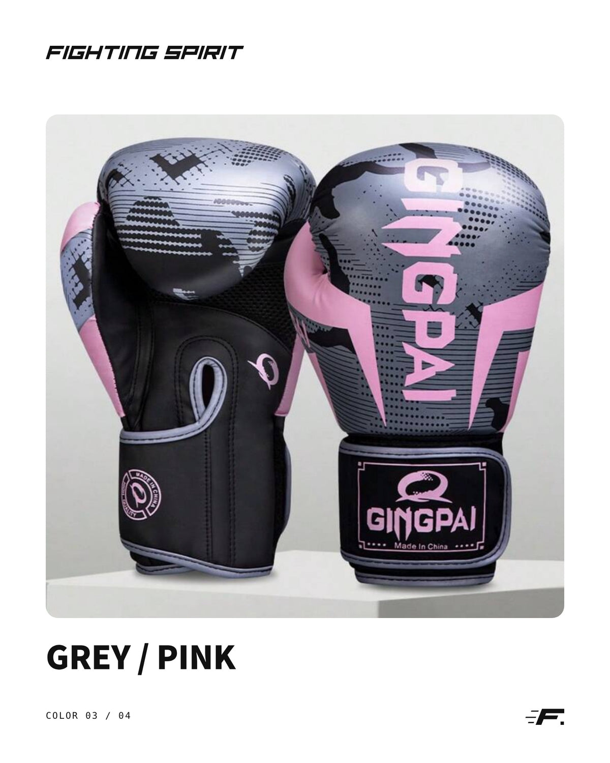 Fighting Spirit Camo Boxhandschuhe – 4 Farben