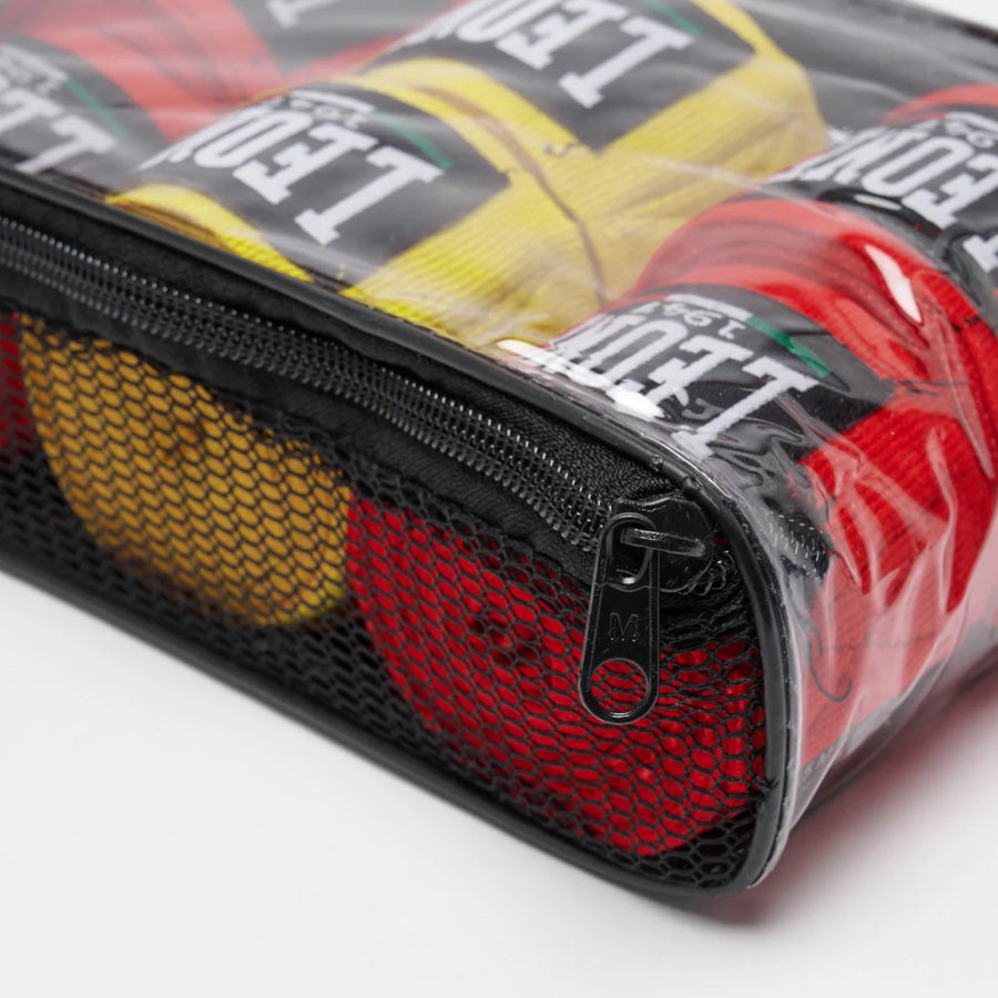 Boxbandagen – 3er-Set (Rot, Schwarz & Gelb)