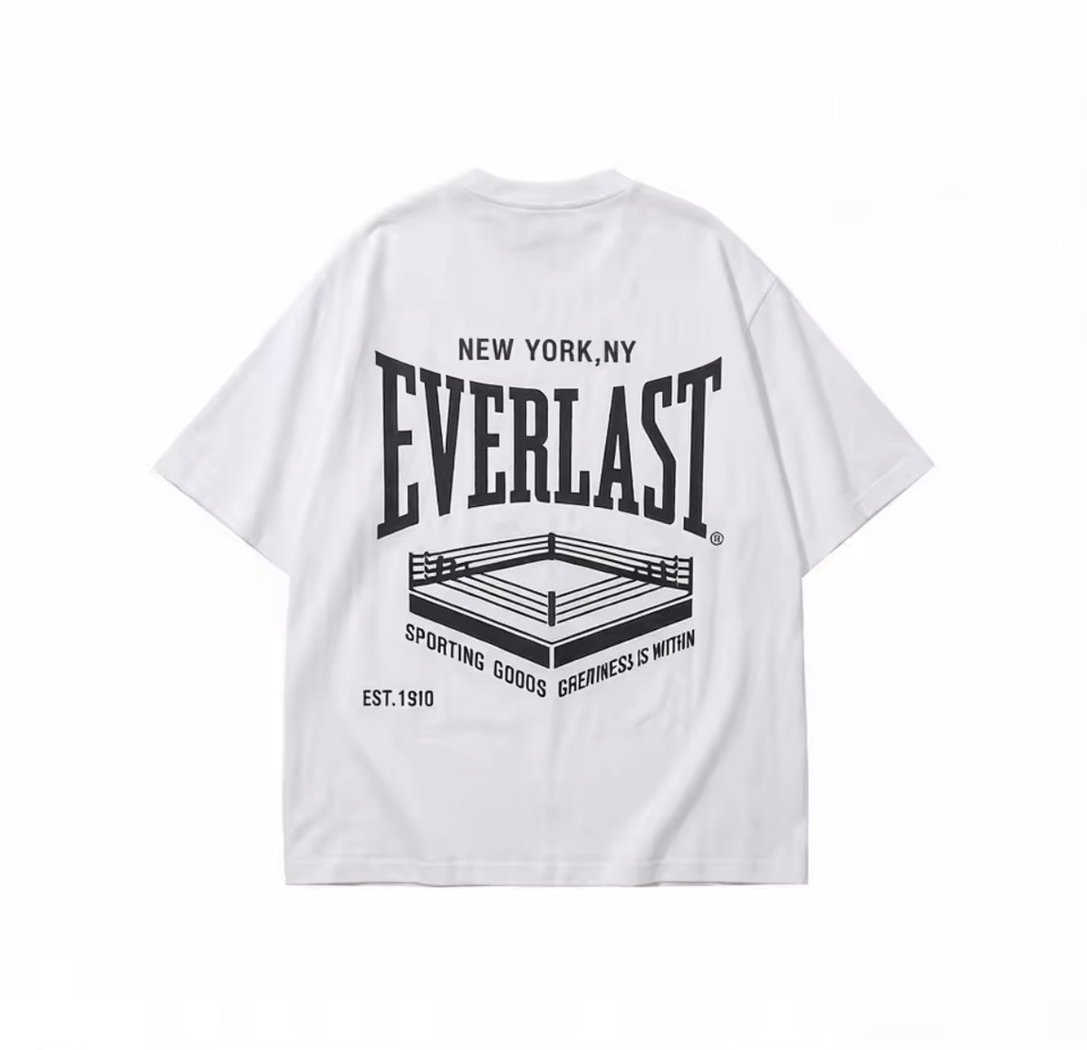 Everlast Box-T-Shirt – Weiß
