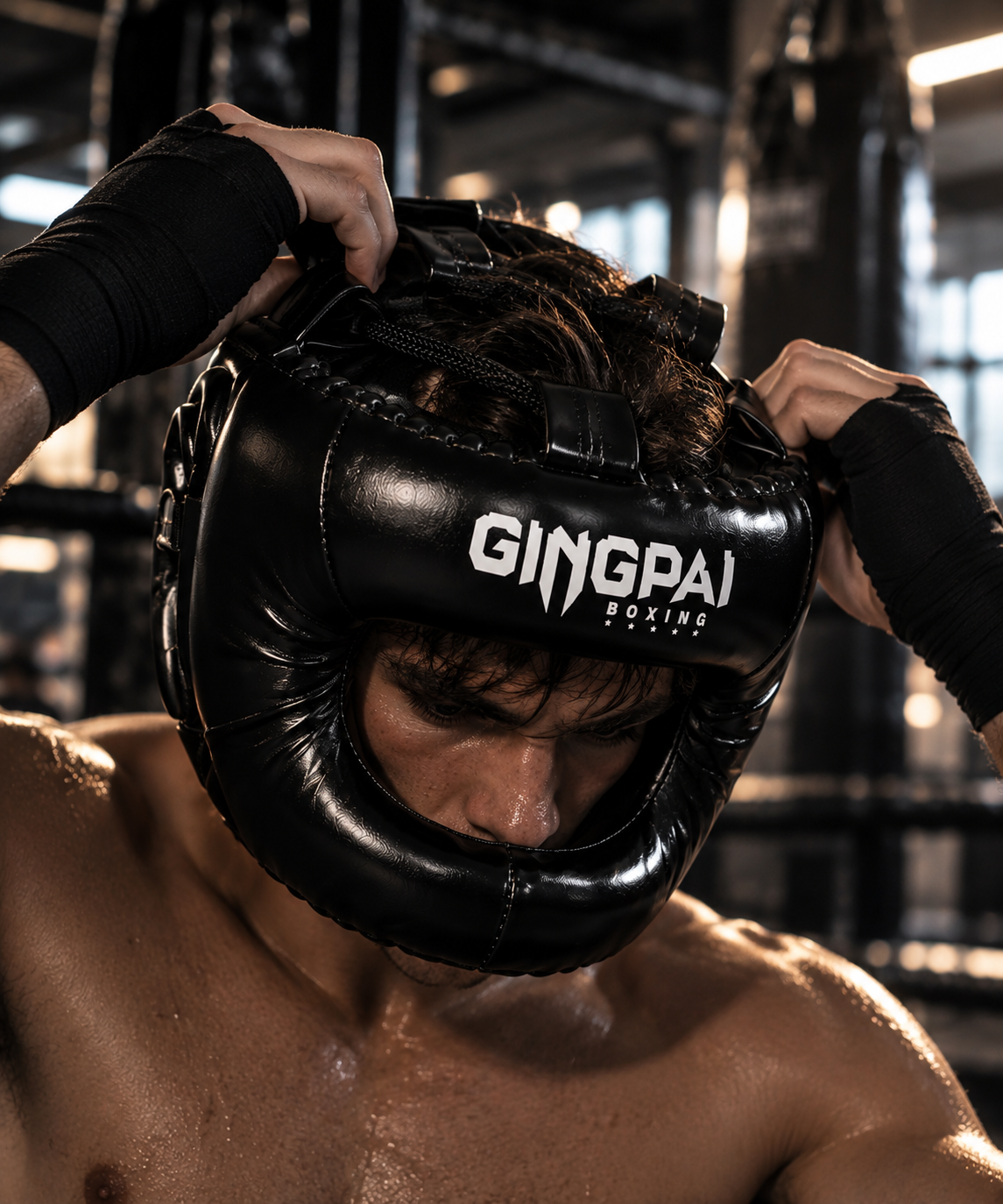 GINGPAI Boxhelm – Professioneller Sparring-Kopfschutz