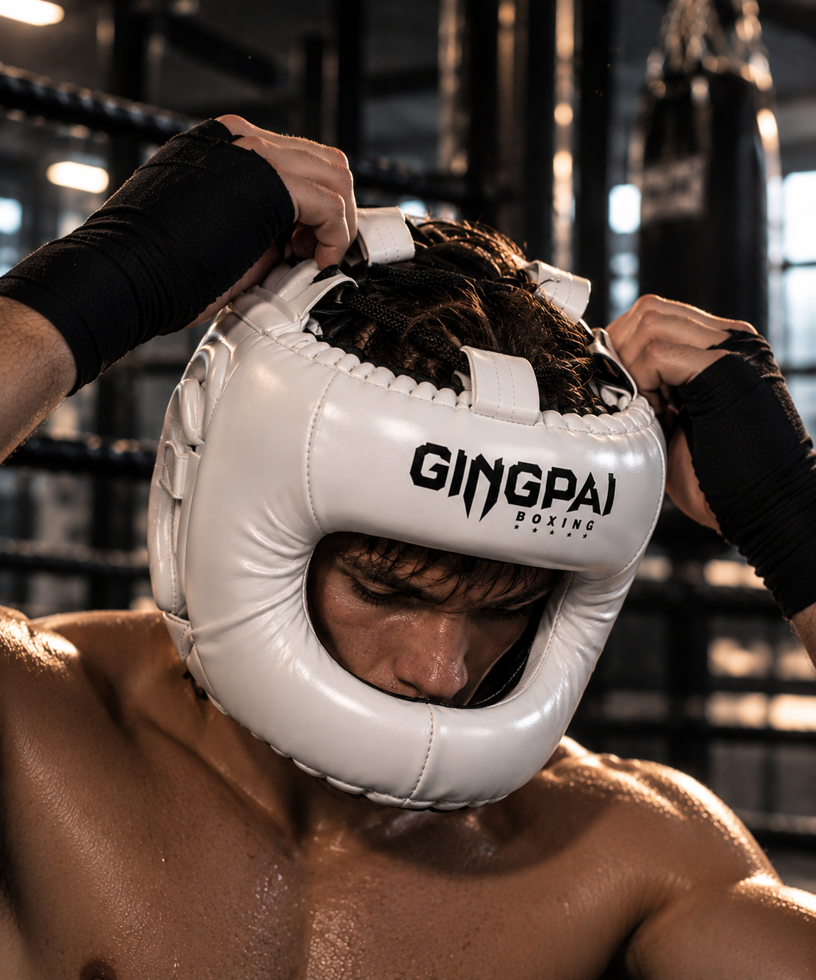 GINGPAI Boxhelm – Professioneller Sparring-Kopfschutz