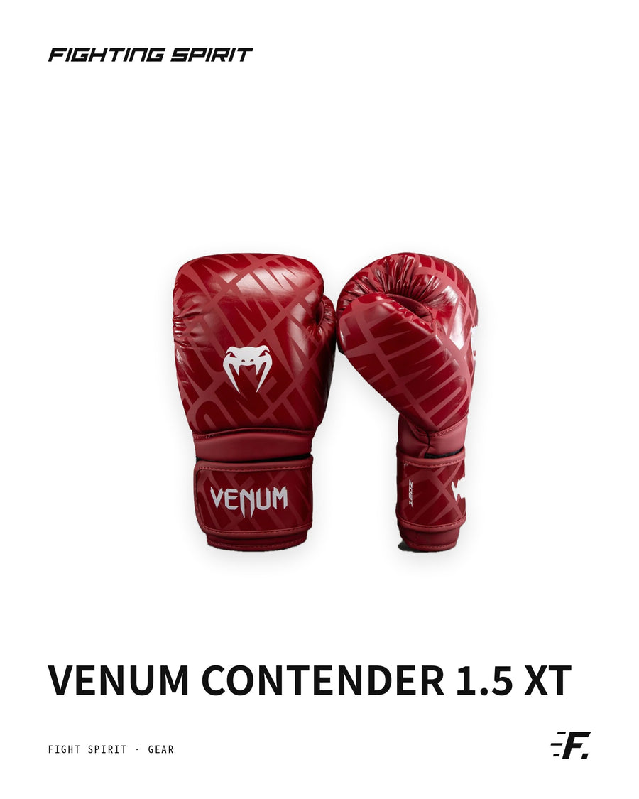 Venum Contender 1.5 XT Boxing Gloves – Burgundy