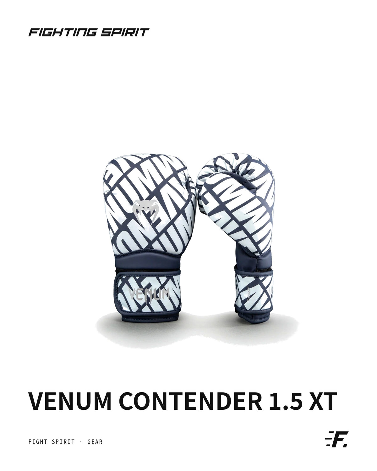 Venum Contender 1.5 XT Boxing Gloves – Navy/Cream