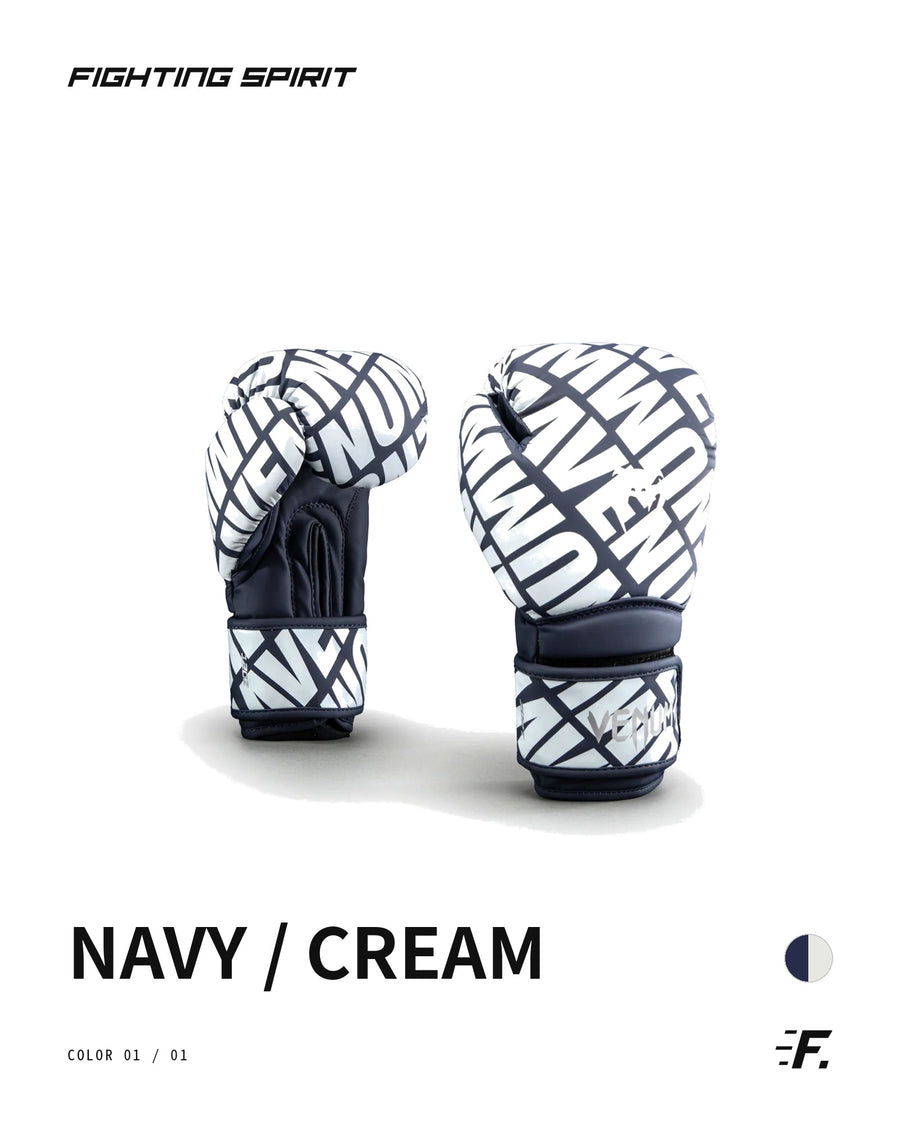 Venum Contender 1.5 XT Boxing Gloves – Navy/Cream