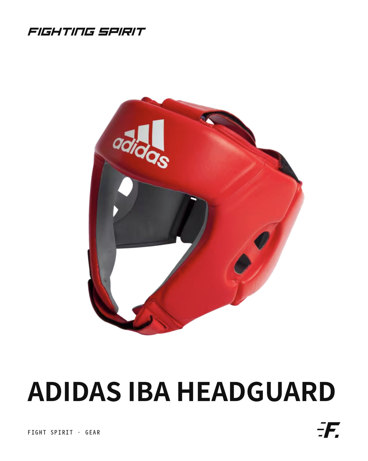ADIDAS IBA BOXING HEADGUARD – RED