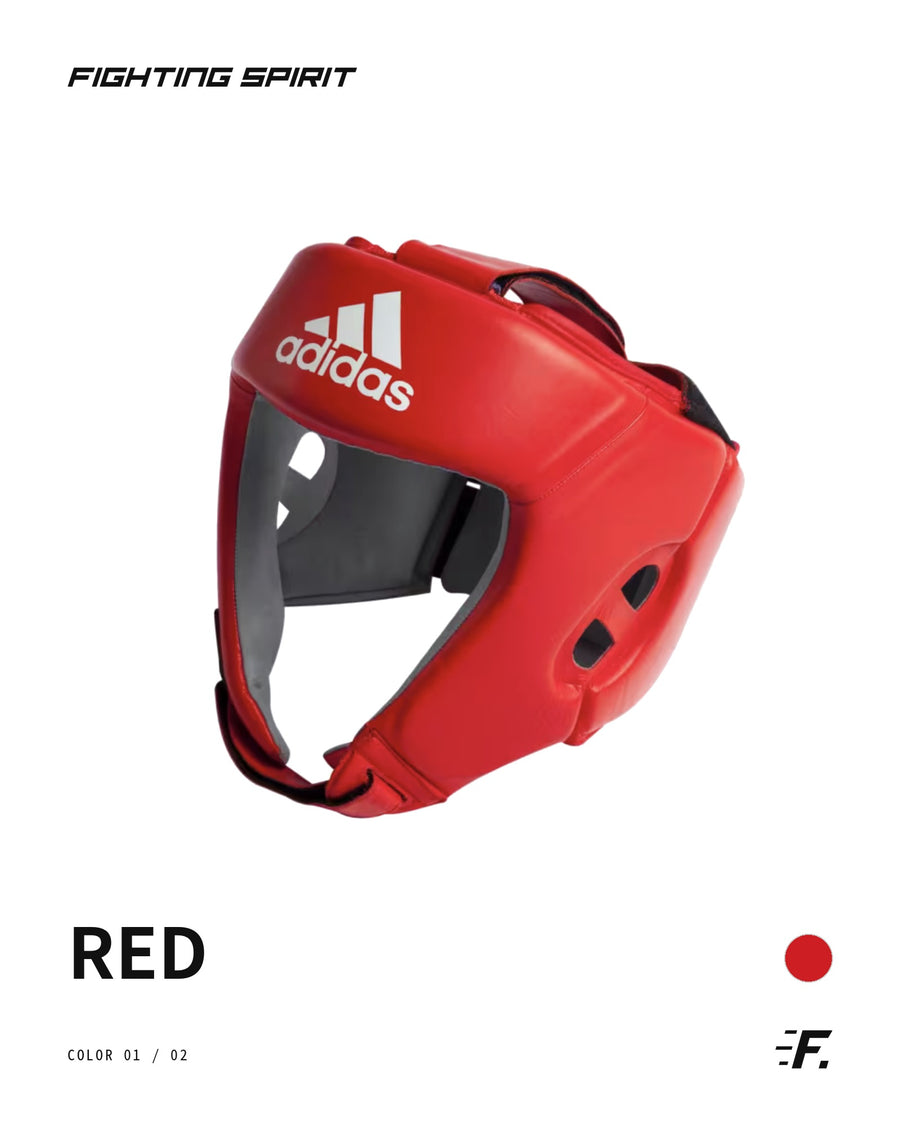 ADIDAS IBA BOXING HEADGUARD – RED