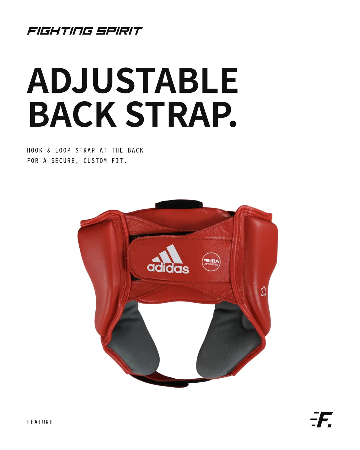ADIDAS IBA BOXING HEADGUARD – RED