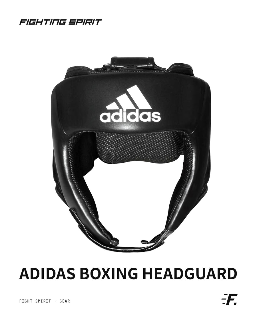 ADIDAS BOXING HEADGUARD – BLACK
