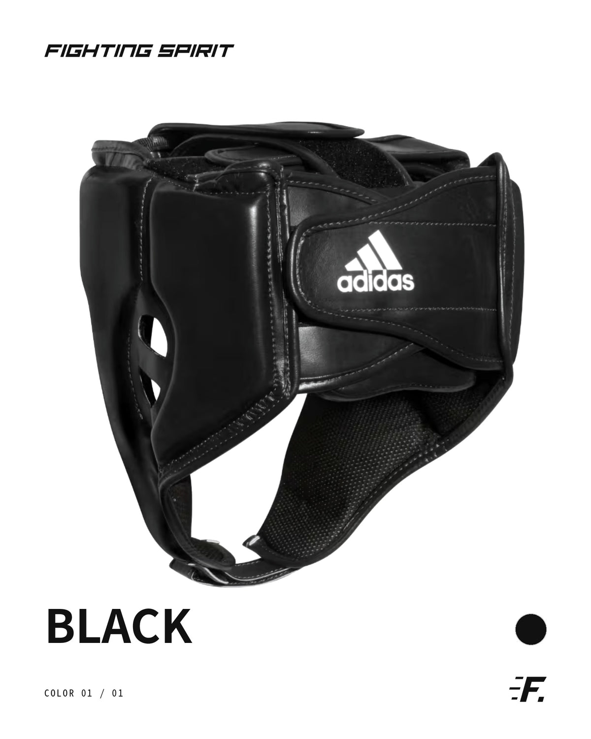ADIDAS BOXING HEADGUARD – BLACK