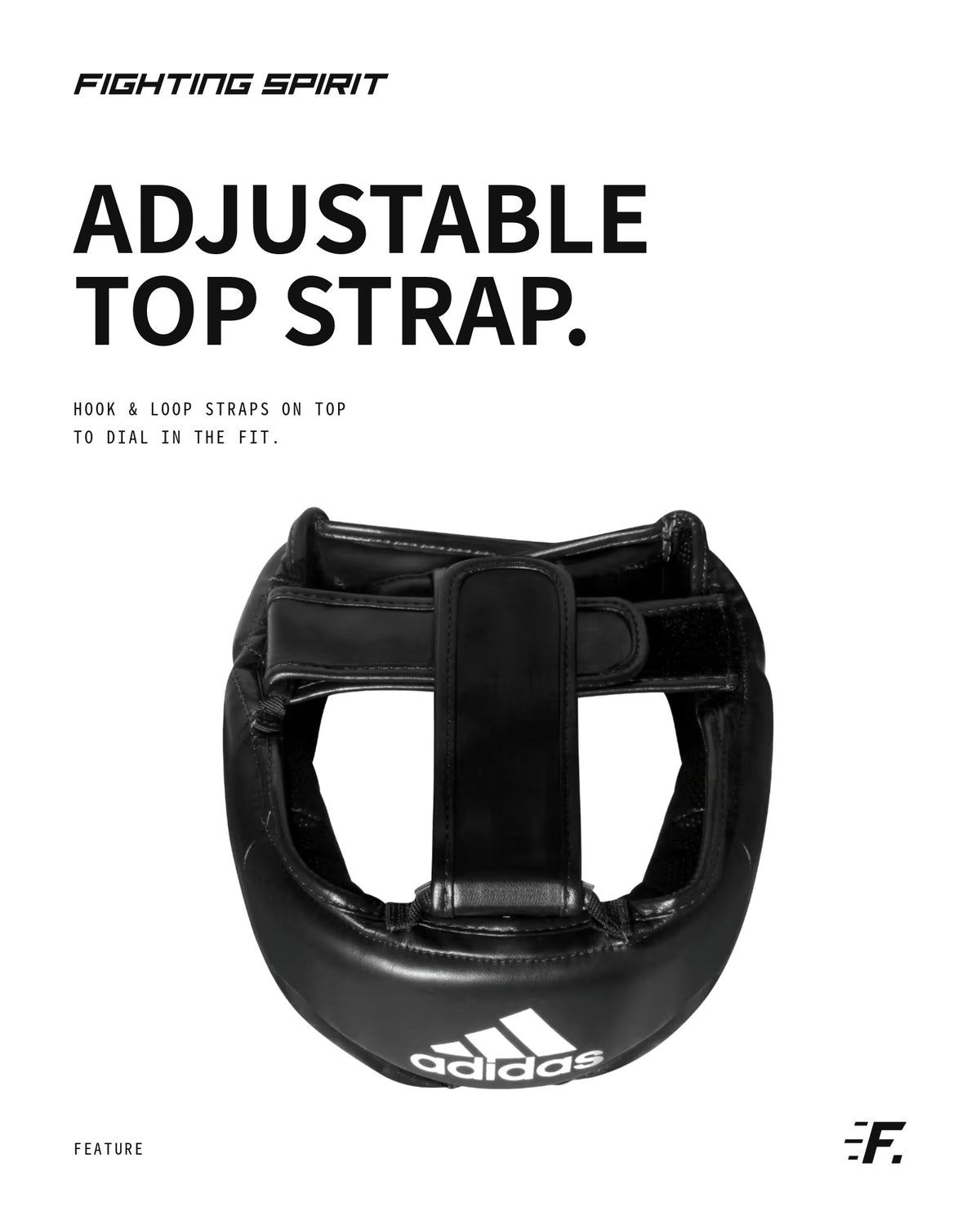 ADIDAS BOXING HEADGUARD – BLACK