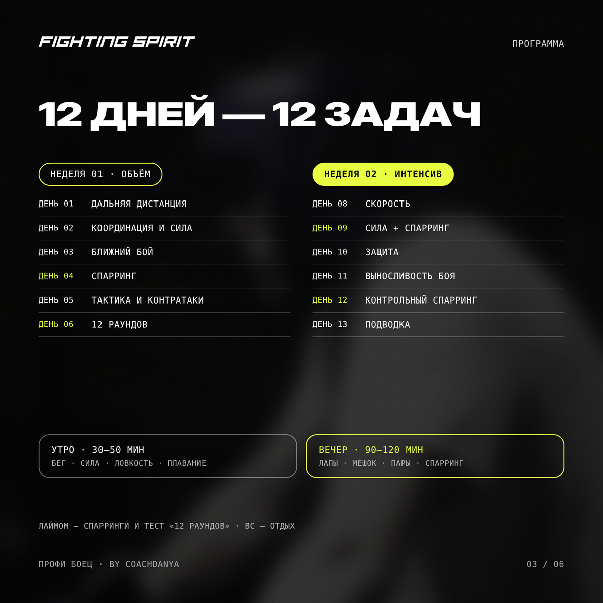 ПРОФИ БОЕЦ — 2-недельный тренировочный лагерь для профессионалов
